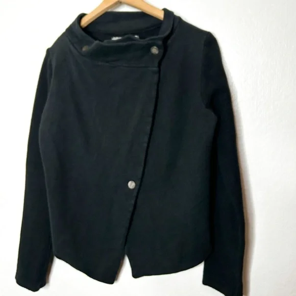 Groceries Urban Outfitters Organic Cotton Asymmetrical Avant Garde Jacket XS - Picture 3 of 10